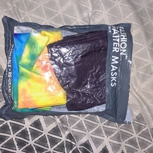 Gaiter face mask 2pk +bonus